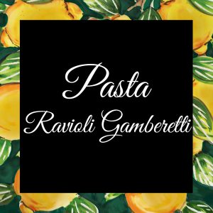 Pasta-Ravioli Gamberetti-Da-Tano-Da-Tano-Italiaanse-Smaak